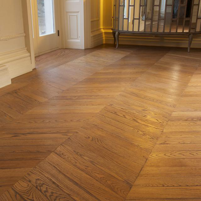 Chevron Flooring 600x90x20mm Antique Canyon 