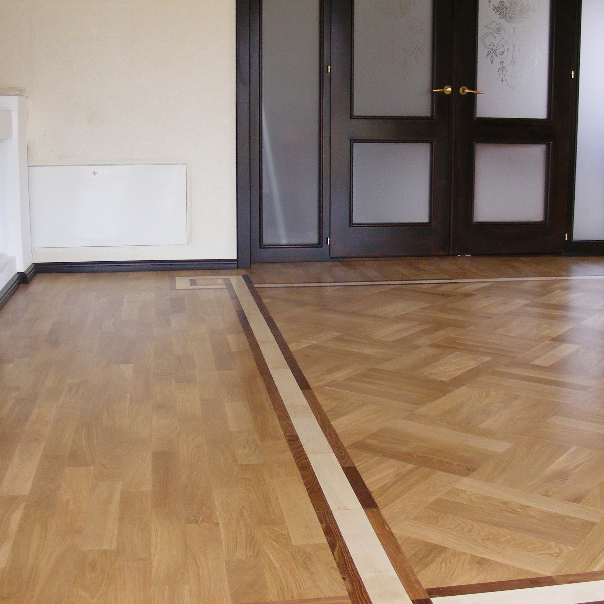 2.Laquered Solid Oak Parquet 20mm