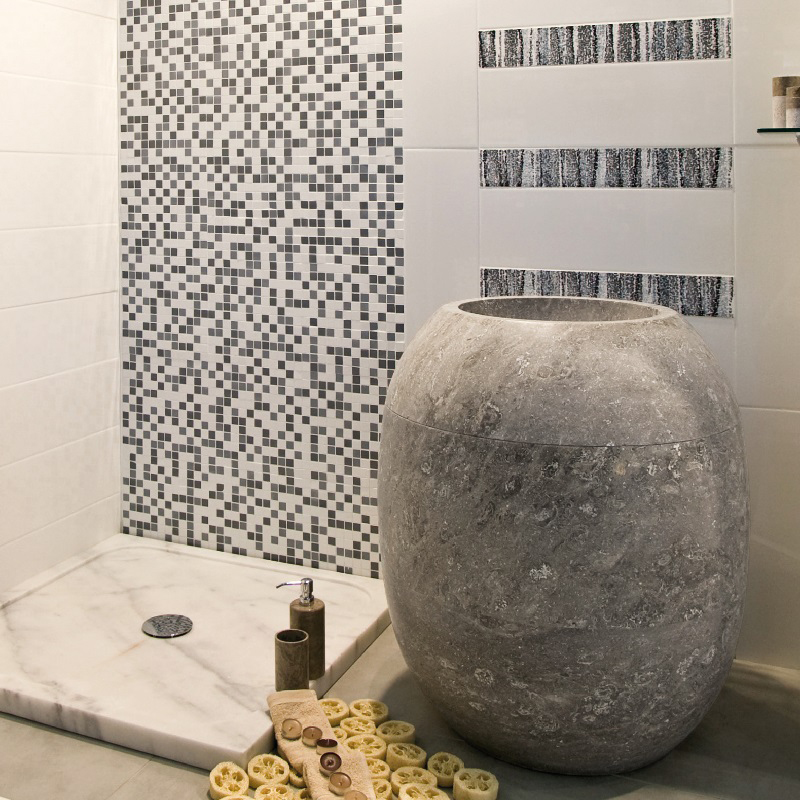 Stone Capsule Washbasins